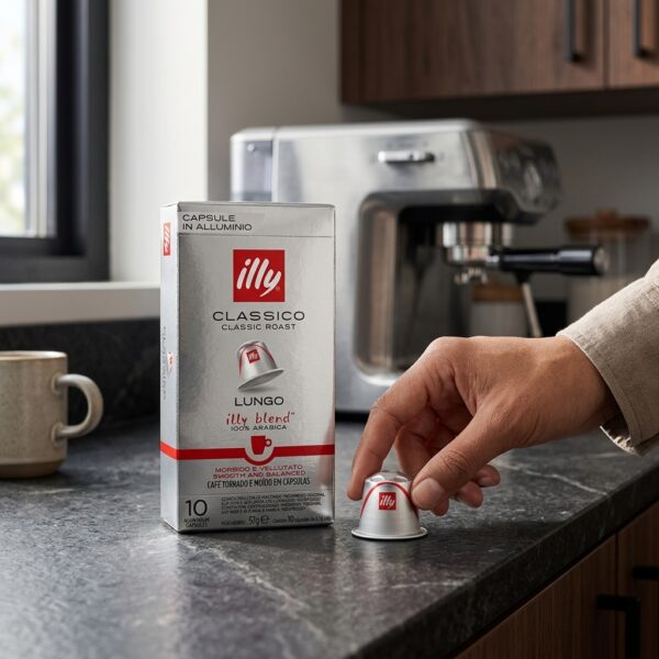 Cápsula de Café Illy Clásico Lungo x10u