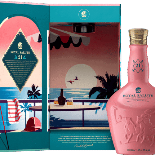 Chivas Royal Salute 21 Malcom Borwick Miami Polo Edition 700 ml