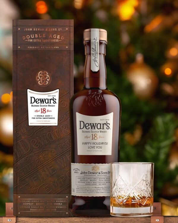 Dewar’s 18 1 lt (estuche Metalico)