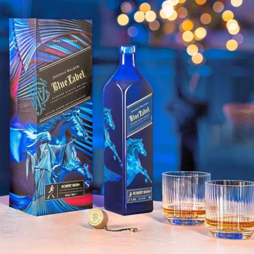 J.W. Blue Label Edicion Robert Wun Year of the Horse 750 ml
