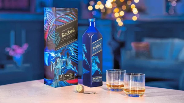J.W. Blue Label Edicion Robert Wun Year of the Horse 750 ml