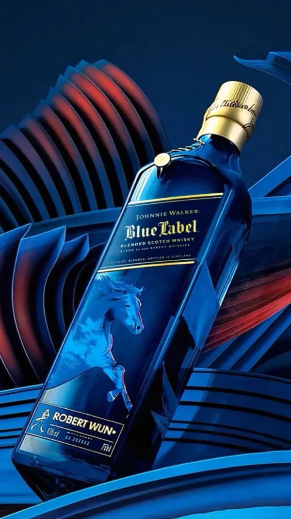 J.W. Blue Label Edicion Robert Wun Year of the Horse 750 ml