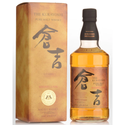 the-kurayoshi-pure-malt-sherry-cask-700-ml-2 The Kurayoshi Pure Malt Sherry Cask 700 ml