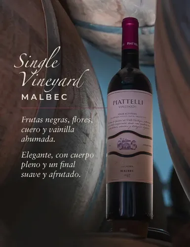 Piattelli Salta Single Vineyard Malbec 750 ml